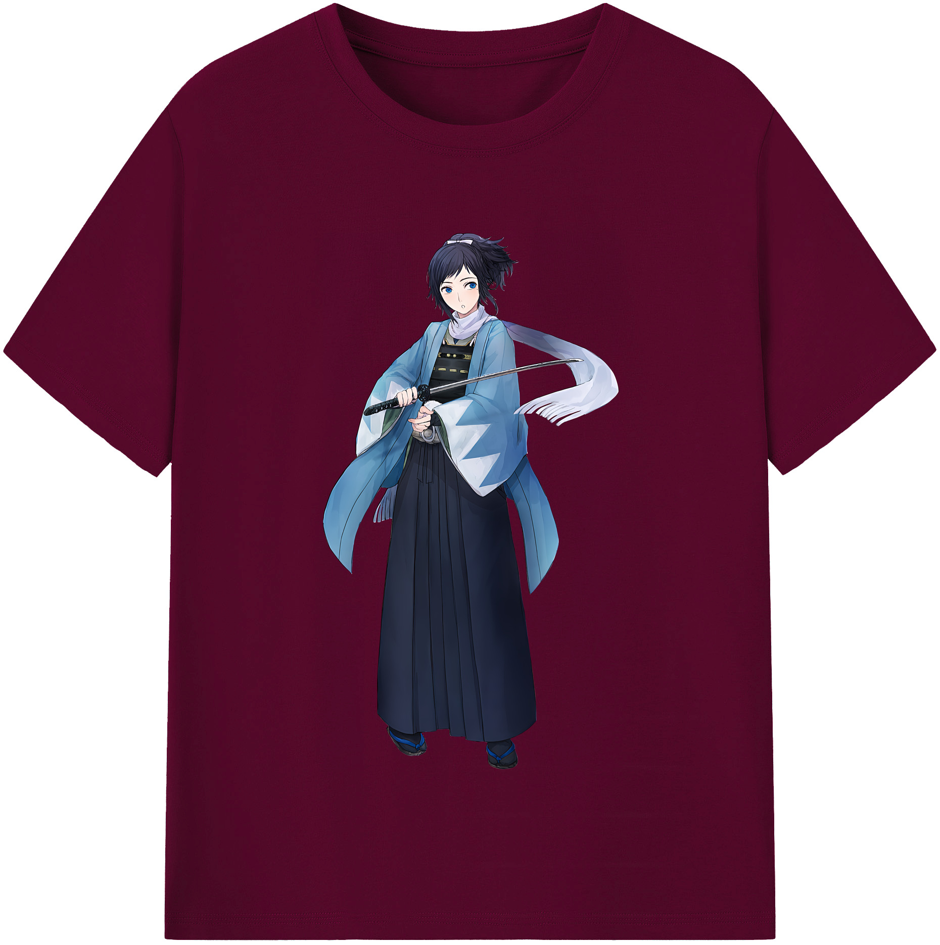 （画像用） 刀剣乱舞 Touken Ranbu レディースカジュアルプリントTシャツ（綿100％）